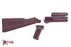 Picture of Arsenal 4-Piece Mil-Spec Warsaw Length Plum Polymer Buttstock Set for Stamped Receivers