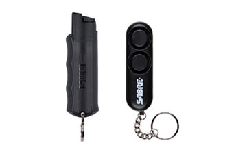 SABRE OC SPRAY AND ALARM KIT BLACK