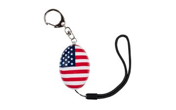 SABRE PERSONAL ALARM W/CLP USA THEME