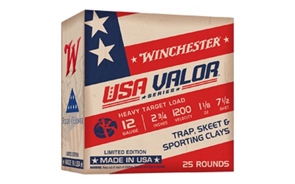 WIN USA VALOR 12GA 2.75" #7.5 25/250
