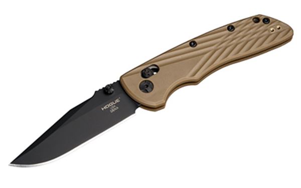 HOGUE DEKA 3.25" CLIP BLK POLY FDE