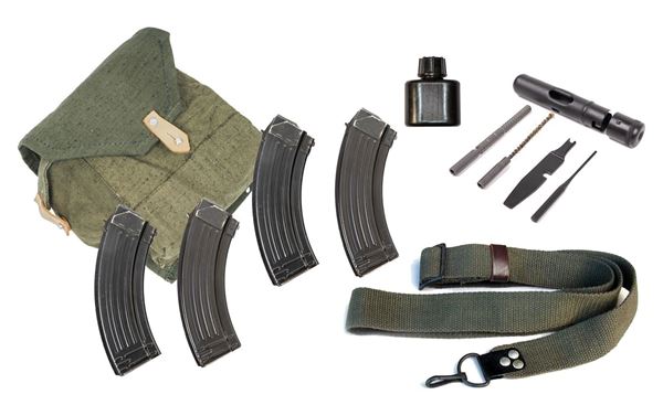 Picture of Arsenal Collector's Magazine Package Bulgarian Steel Mags, Mag Pouch, Sling, Cleaning Kit, Oil Bottle (The Martin)