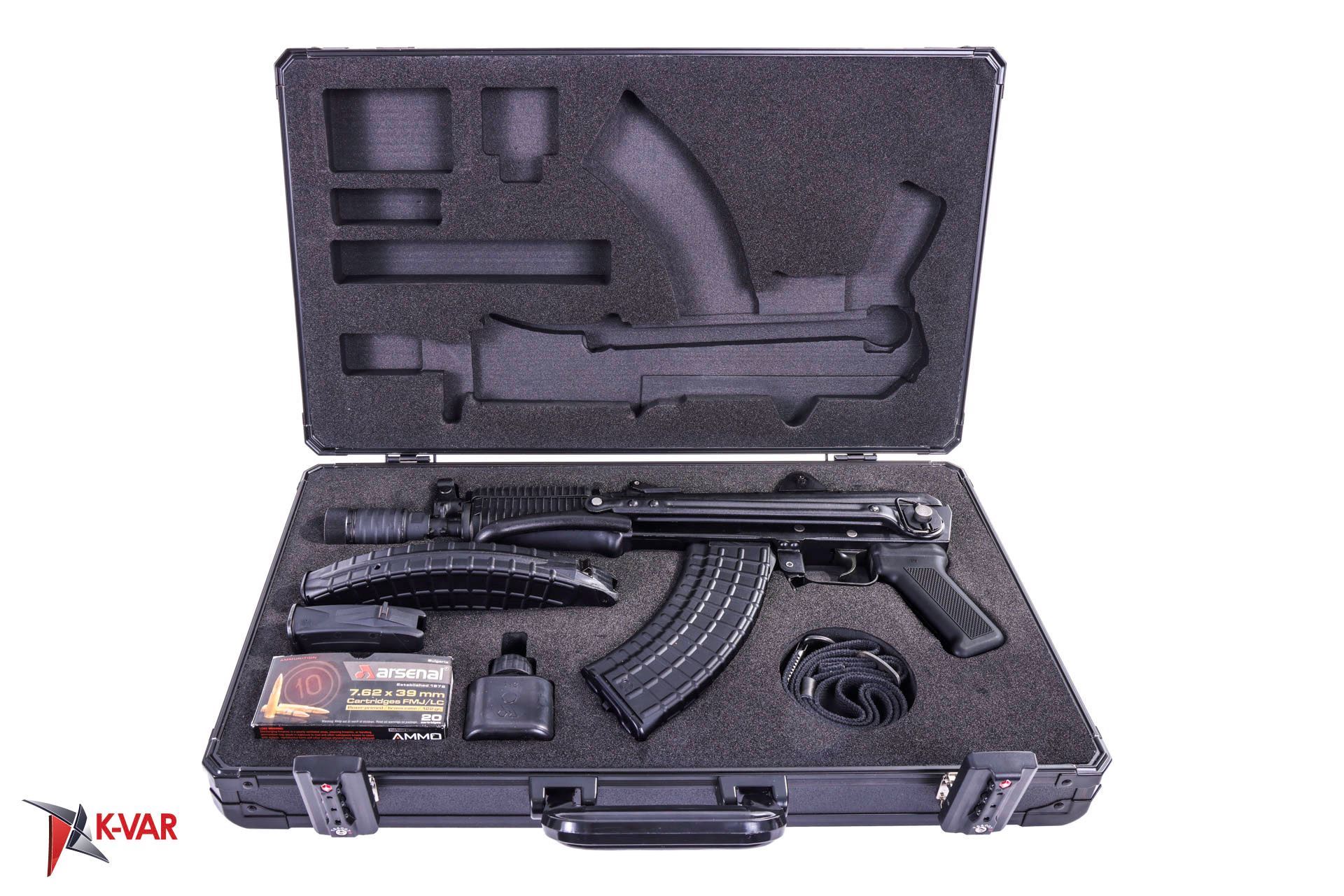 Arsenal SAS M7UFK Rifle Hard Case CNC Hard Foam Liner TSA Locks at KVar