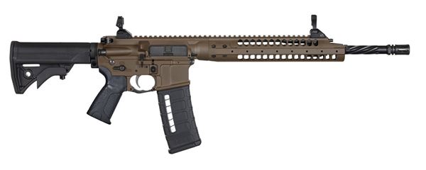 LWRC International SIX8 A5 6.8mm, 16.1" Barrel 30rd Semi-Auto Rifle Patriot Brown