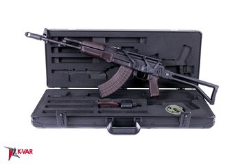 Picture of Arsenal SAM7SF Plum Bulgarian Side Folder AK47 Package 30rd Mag SM-13 Rail Custom Hard Case