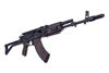 Picture of Arsenal SAM7SF 7.62x39mm Semi-Auto Rifle with Plum Furniture & AR-M5F Rail System Plum 30rd Mag