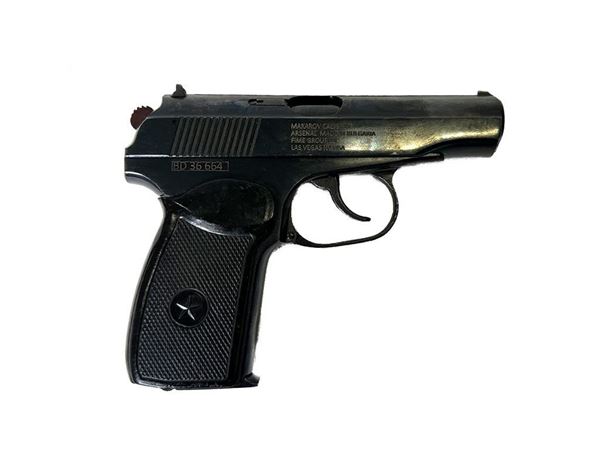 Picture of Arsenal Makarov 8 Round Bulgarian Pistol 9x18mm Black Grip