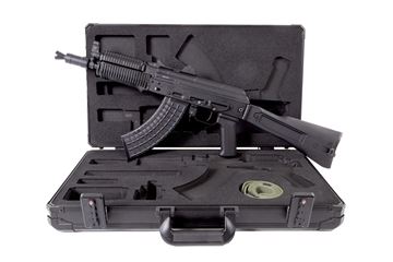 Picture of Arsenal SLR-107UR Stamped Receiver 7.62x39mm Black Semi-Auto LSF Factory SBR with Hard Case CNC Foam TSA Locks