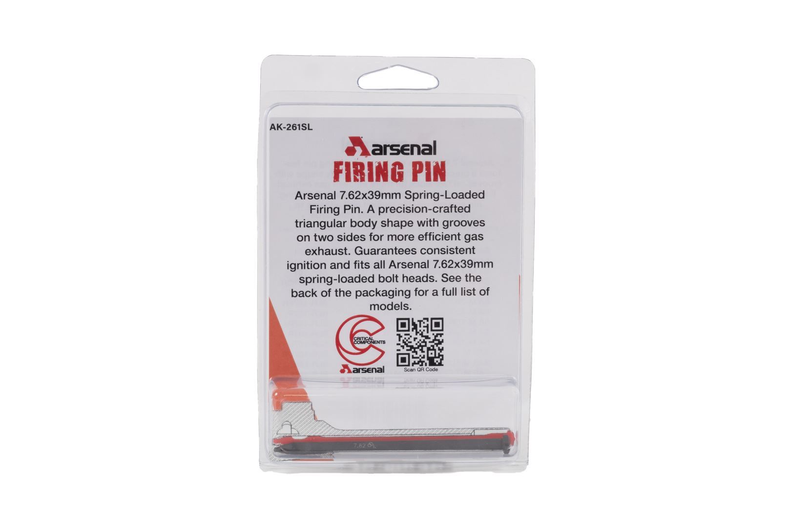 Arsenal Spring Loaded Firing Pin 7.62x39mm at KVar