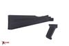 Arsenal AK47 / AK74 NATO Length Black Buttstock Set for Stamped Receivers