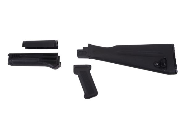 Picture of Arsenal 4 Piece NATO Length Black Polymer Stock Set
