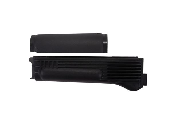 Picture of Arsenal Black Polymer Handguard Set with Stainless Steel Heat Shield for Stamped Receivers