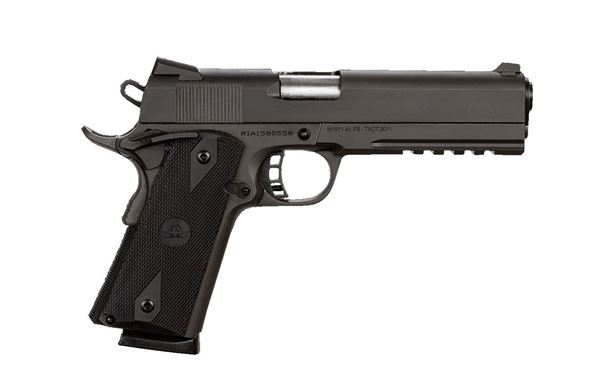 Picture of Rock Island Armory TAC Standard FS .45 ACP 1911 Pistol and Rubber Grip