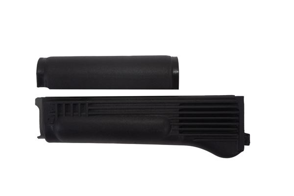 Picture of Arsenal Black Polymer Handguard Set with Steel Heat Shield for Milled Receivers