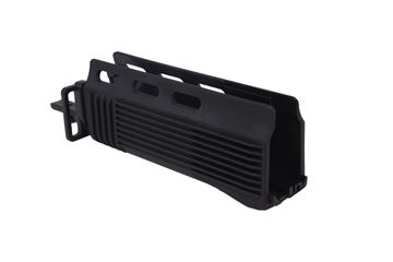 Picture of Arsenal Black Polymer Handguard and Retainer Set for Saiga 12 Shotguns