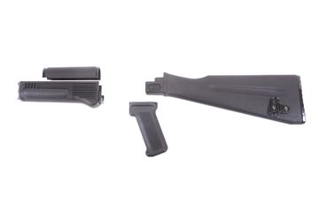 Picture of Arsenal Military Spec NATO Length Black Polymer Furniture Set