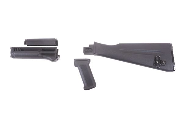 Picture of Arsenal Military Spec NATO Length Black Polymer Furniture Set