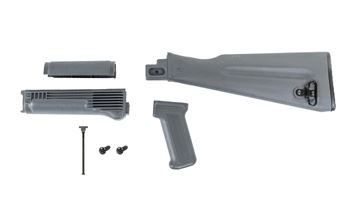 Arsenal Gray NATO Length Stock Set for Stamped Receivers with Hardware