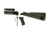 Picture of Arsenal 4 Piece OD Green Warsaw Length Mil Spec Buttstock Set for Stamped Receivers With Hardware