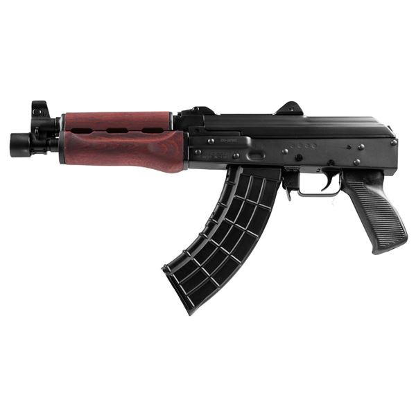 Picture of Zastava ZPAP92 AK Pistol 7.62 x 39 mm Red Wood Handguard 30rd