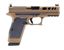 LFA LF AMPX 9mm Pistol Burnt Bronze G19X Frame with 50rd KCI Drum Mag