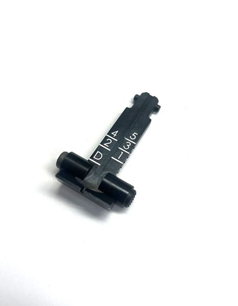 Picture of Arsenal 500m 7.62x39mm / 5.56x45mm Rear Sight Leaf Assembly with "D" Battle Mark