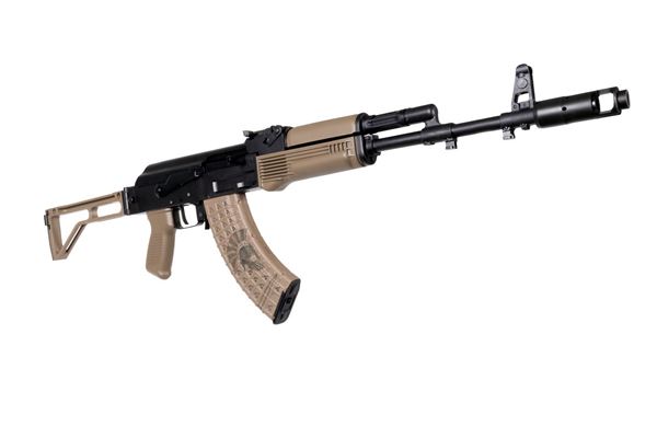 スイ　 AK47 Arsenal SAM7SF 7.62x39mm Semi-Auto AK-47 FDE Rifle with Aluminum