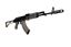 Arsenal SAM7SF 7.62x39mm Semi-Auto AK-47 OD Green Rifle with Aluminum Side Folding Stock with Cheek Rest & QD Points