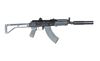 Arsenal Suppressor Ready SAM7K 7.62x39mm Semi-Auto Short Barrel Rifle Gray