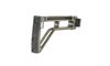 Arsenal Side Folding OD Green Stock Assembly Machined Hard Anodized Aluminum