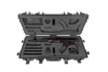 SAM7UF 7.62x39mm Semi-Auto AK47 Plum Rifle with Eternity Premium Gun Case