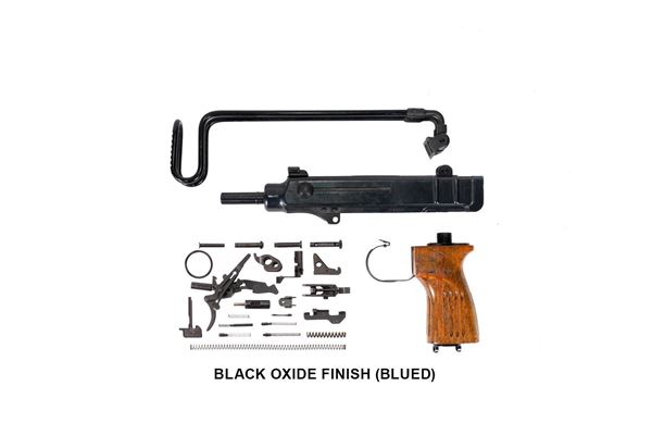 VZ 61 Skorpion Easy Build Kit Blued Frame at K-Var