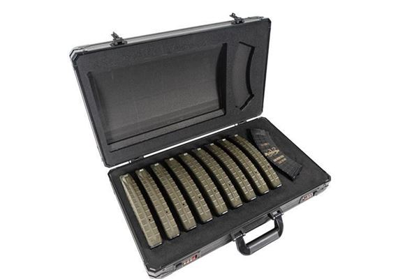 Arsenal Anniversary Edition Circle 10 Magazine and Hard Case Collector's Set of 10 Mags