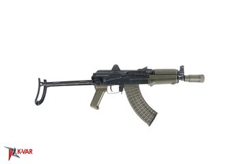 Arsenal SAS M-7UFK Krinkov Underfolder OD Green 7.62x39 30rd Hard Case St. Patrick's Special