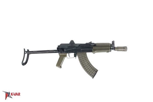 Arsenal SAS M-7UFK Krinkov Underfolder OD Green 7.62x39 30rd Hard Case St. Patrick's Special