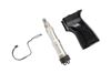Picture of VZ 61 Skorpion parts kit, includes all components, except receiver, Painted, black grip